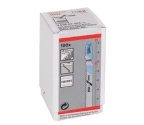 BOSCH 2608631965 / Sada pilových listů na kovy / HSS / Upínání T / Délka čepele 92 mm / Rozteč 2.3 mm / 100 ks