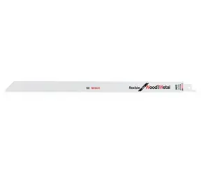 BOSCH 2608656022 / Sada pilových listů na kov / BiM / Upínání 1|2" / Délka čepele 300 mm / Rozteč 1.8-2.6 mm / 5 ks