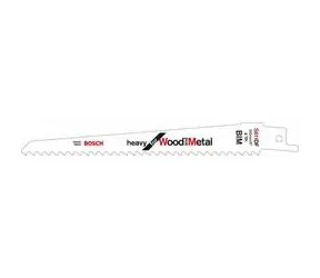 BOSCH 2608656259 / Sada pilových listů na dřevo a kov / BiM / Upínání 1|2" / Délka čepele 150 mm / Rozteč 4.3 mm / 100ks