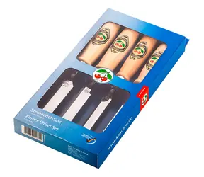 Kirschen Cherry 1181 SB / Sada dlát Cherry v kartonové krabici / Šířka 10-26 mm / 4 ks 