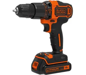 Black&Decker BDCHD18KB / Aku Příklepová vrtačka / 18V / 2x1.5Ah / 1400 ot-min / 21000 příklepů-min / 40 Nm