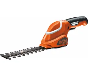 Black&Decker GLS300 / Aku nůžky na keře / 3.6V / 1.1Ah / Délka čepele 15 cm / Rozteč zubů 8 mm