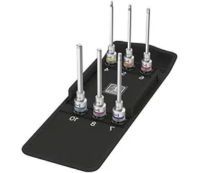 WERA 8740 C HF 2 / sada bitových nástavců Zyklop s vnitřním šestihranem / s přidržovací funkcí