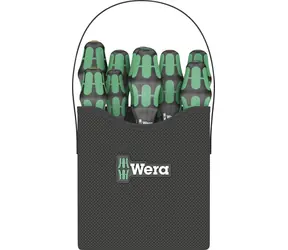 WERA Kraftform 2go 300 / 11dílná  Sada šroubováků