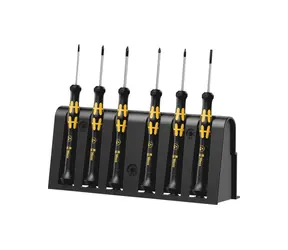 WERA 1550|6 ESD / Sada šroubováků k použití v elektronice + stojánek