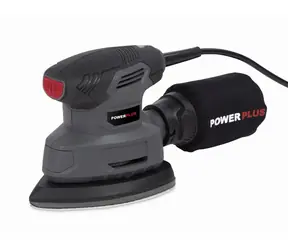 PowerPlus POWE40020 / Mini delta bruska / 140W / Brusná plocha 140x140x80 mm / 13.000 ot-min / 26.000 kmitů-min