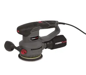 PowerPlus POWE40030 / Excentrická bruska / 450W / Průměr 125 mm / 13.000 ot-min / 26.000 kmitů-min
