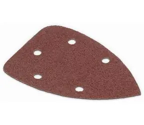 KREATOR KRT220007 / Brusný papír na dřevo a kov / Zrnitost 120 / Rozměry 140x140x80 mm / 5 ks