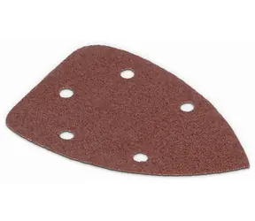 KREATOR KRT220009 / Brusný papír na dřevo a kov / Zrnitost 240 / Rozměry 140x140x80 mm / 5 ks