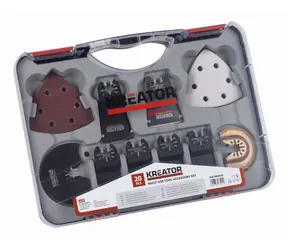 KREATOR KRT990050 / Sada příslušenství pro multifunkční brusky (20 ks) 