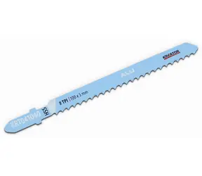 KREATOR KRT041040 / Pilový plátek na hliník / HSS / Upínání T / Délka čepele 100 mm / Rozteč 3.0 mm / 8 TPI / 2 ks