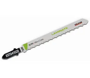 KREATOR KRT041020 / Pilový plátek na lamino / BIM / Upínání T / Délka čepele 100 mm / Rozteč 2.5 mm / 10 TPI / 2 ks