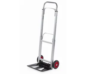 KREATOR KRT670201 / Rudlík skládací hliníkový / Rozměr lopaty 250x355 mm / Nosnost 90 kg 