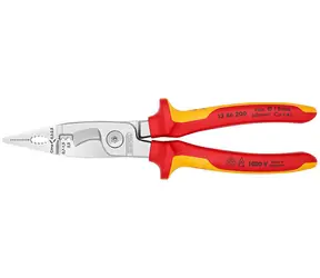 Knipex 1386200 Univerzální elektroinstalační kleště 200 mm / 1000V VDE