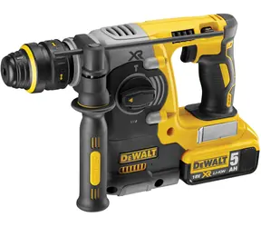 DeWalt DCH274P2T / Aku Kladivo / 18V / 2x 5.0Ah / 1.100 ot-min / 4.600 úderů-min / 2.1J / SDS-Plus