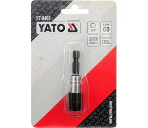 YATO Držák do vrtačky 1|4" 60 mm QUICK