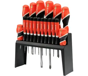 YATO Sada šroubováků / Ploché | Křížové | TORX / magnetické  / S2 / 58 HRC / 18 ks