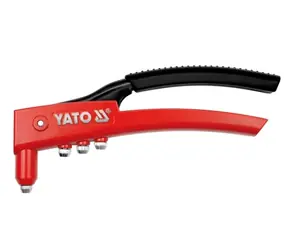 YATO Nýtovací kleště ruční 280mm / Délka 280 mm / CrV / Rozměr nýtů 2.4 | 3.2 | 4 | 4.8 mm
