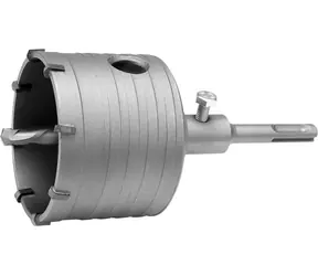 YATO Vrtací korunka na zdivo SDS plus / Pracovní délka 50 mm / Průměr 65 mm / Počet zubů 6
