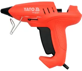 YATO YT-82401 / Tavná lepicí pistole / 400W / Tavné tyčinky 11 mm / 28 g-min / Nastavitelná teplota 150-200°C