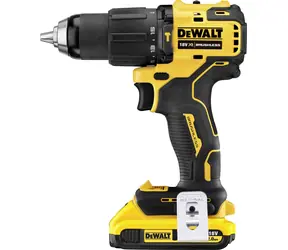 DeWalt DCD709D2T / Aku Příklepový šroubovák / 18V / 2x2.0Ah / 13mm sklíčidlo / 1650 ot-min / 28050 příklepů-min