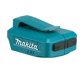 Makita DEBADP05 / Nabíjecí USB adaptér / 14.4 - 18V / 2.1A / 2x USB