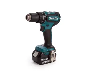 Makita DHP485RTJ / Aku Příklepová vrtačka / 18V / 2x5.0Ah / 13mm sklíčidlo / 1900 ot-min / 28500 úderů-min / 50 Nm