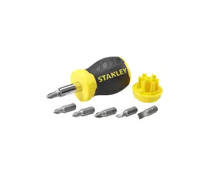 Stanley šroubovák se sadou bitů 1/4" (7 ks)