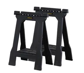 Stanley Junjior Podstavec na řezání / Nosnost až 450 kg / polypropylen / Rozměry 55 x 11 x 81 cm / Hmotnost 4.8 kg / 2ks