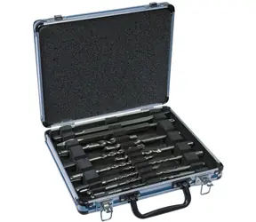 Makita D-42400 / Sada sekáčů a vrtáků SDS-plus / Průměr 5-16 mm / Délka 110-160 mm / 13 ks