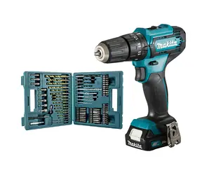 Makita HP333DSAX1 / Aku Příklepová vrtačka / 12V / 2x 2.0Ah / 10 mm sklíčidlo / 1700 ot-min / 25 500 příklepů-min / 30 N