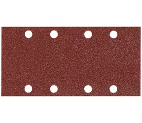 Makita P-36049 / Brusný papír na dřevo | kov | kámen / Zrnitost 240 / Rozměry 93x228 mm / 8 otvorů / 10 ks