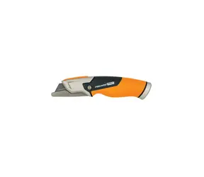 Fiskars CarbonMax 1027222 Pevný pracovní nůž / délka 259 mm / rukojeť Softgrip