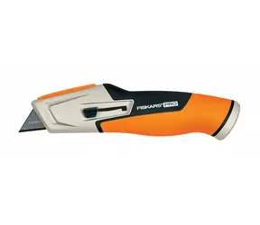 Fiskars CarbonMax 1027223 Pracovní nůž zasouvací / délka 259 mm / rukojeť Softgrip