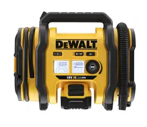 DeWalt DCC018N / Aku Vzduchový kompresor / 18V / Tlak 11 bar / LED světlo / bez Aku