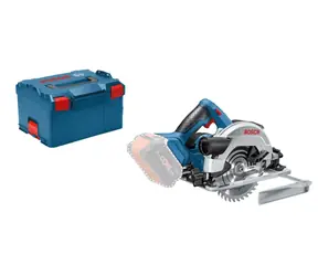 BOSCH GKS 18V-57G / Aku kotoučová pila / 18V / 3400 ot-min / průměr 165mm / hloubka řezu 57mm / bez baterie a nabíječky