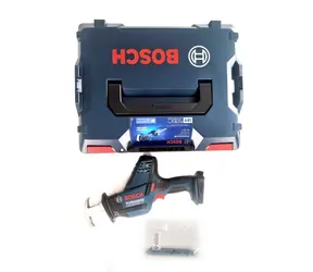BOSCH GSA 18V-LI C + kufr L-Boxx 136 / aku pila ocaska / 18V / Zdvih 21mm / až 3050 zd.z.min. / bez baterie a nabíječky