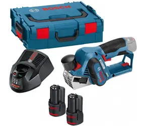 BOSCH GHO 12V-20 Professional + 2x aku / Aku Hoblík / 12V / 2x baterie