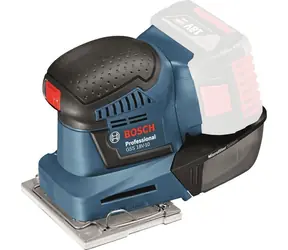 BOSCH GSS 18V-10 Professional / Aku vibrační bruska / 18V / 5Ah / 11.000-22.000 kmitů-min / Rozkmit 1.6 mm