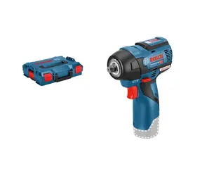 BOSCH GDS 12V-115 / Aku Rázový utahovák / 12V / čtyřhran 3|8" / 2800 ot-min / 3100 rázů-min / 115Nm / L-Boxx / bez Aku