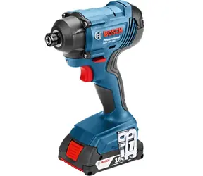 BOSCH GDR 18V-160 / Aku Rázový utahovák / 18V / šestihran 1|4" / 2800 ot-min / 3600 rázů-min / 160Nm / bez Aku
