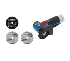 BOSCH GWS 12V-76 Professional - bez aku / Aku úhlová bruska / 76 mm / bez baterie
