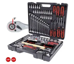 KS Tools Souprava univerzálního nářadí 1|4"+1|2" 97 dílná
