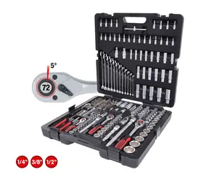 KS Tools Souprava nástrčných klíčů 1|4"+3|8"+1|2" 216 dílná
