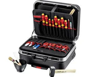 Knipex BIG Basic Move Electro tool case 002106HLS / velká sada nářadí pro elektro / 24ks