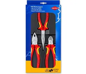 Knipex 002012 Elektro set - Sada izolovaných kleští / 1000V VDE