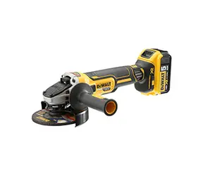 DeWalt DCG405P2 / Aku Bezuhlíková úhlová bruska / 125mm / 18V XR Li-Ion / 2x 5.0Ah / kufr