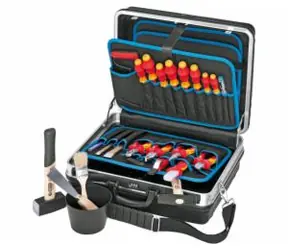 Knipex 002105HLS Vybavený kufr na nářadí / 24 ks