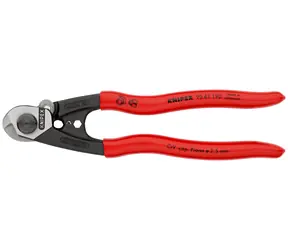 Knipex 9561190 Nůžky na kabely a drátěná lana 190mm