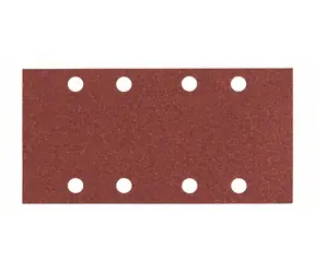BOSCH Expert C430 2608605308 / Sada brusných papírů na dřevo a barvu s otvory / Zrnitost 180 / 93x186mm / 8 otvorů/ 10ks